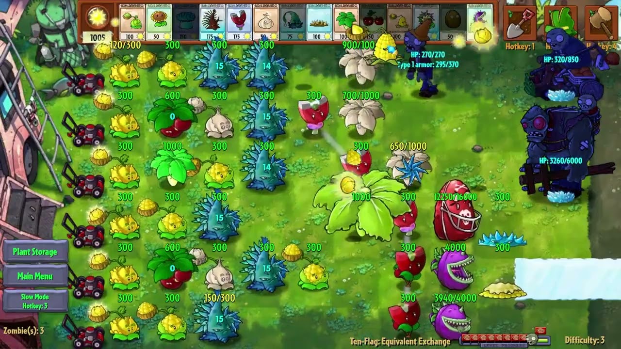 PVZ Fusions Ten-Flag Equivalent Exchange Challenge