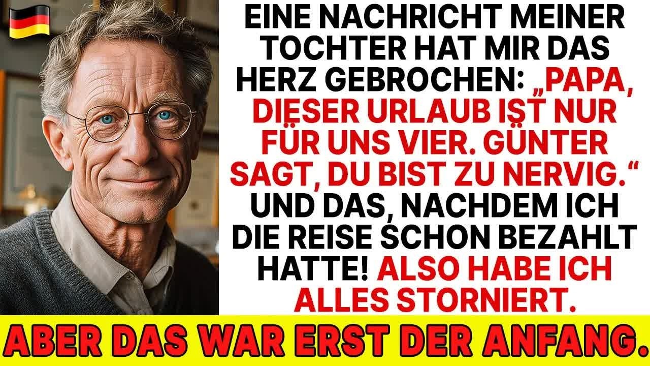 Ich zahlte den Urlaub, doch sie nahmen mich nicht mit – also stornierte ich alles, und dann