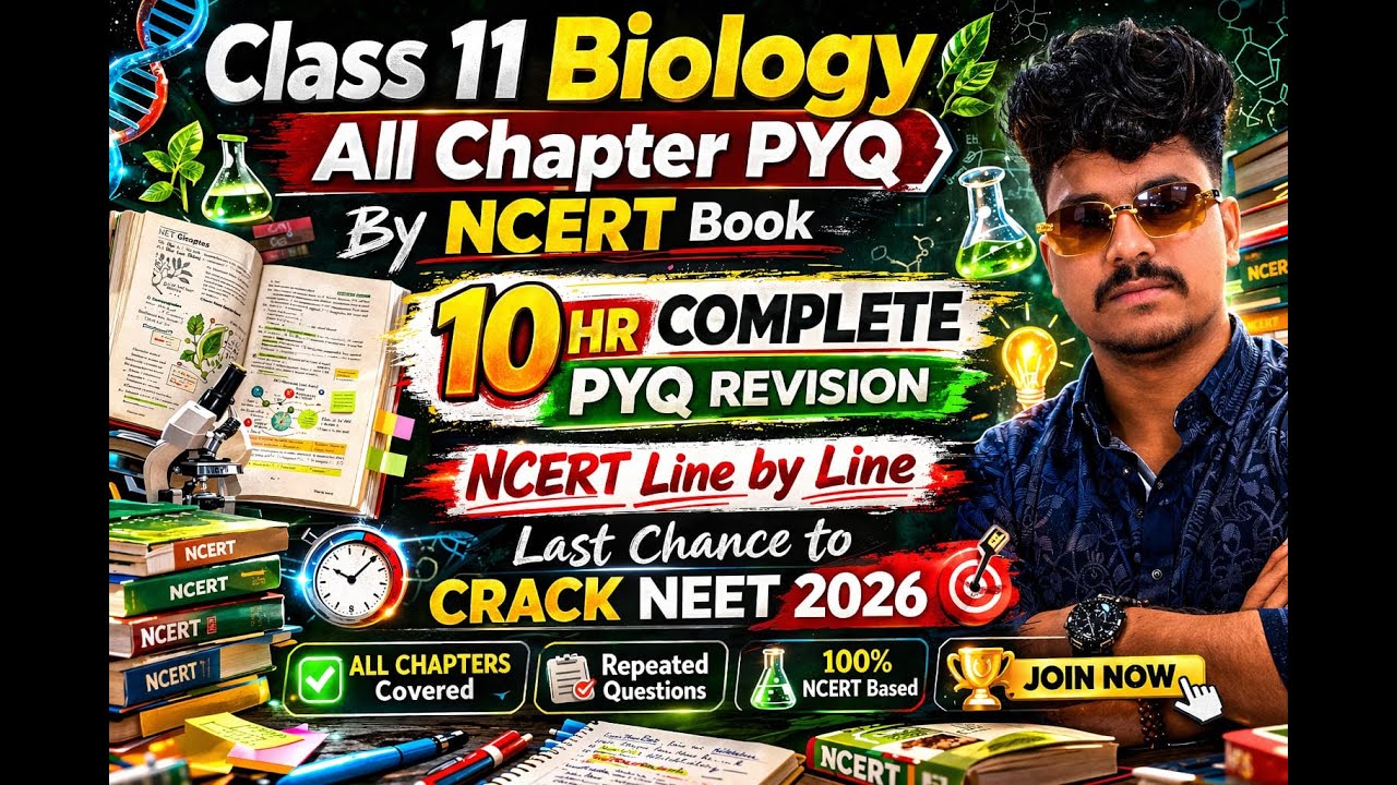 COMPLETE NCERT 1 BIOLOGY PYQ BY NCERT BOOK NEET