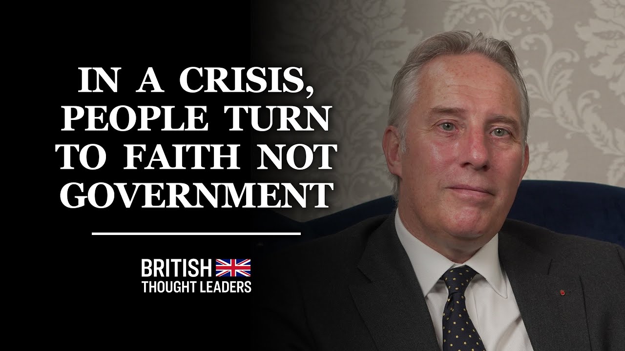 Ian Paisley: In Crisis, the First Thing People Turn to Isn't Radical Government. They Look for Faith