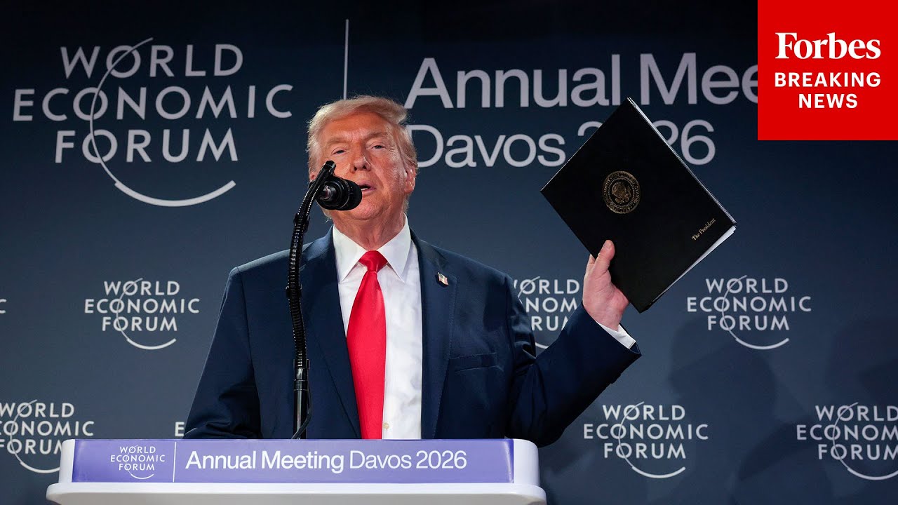 BREAKING NEWS: Trump Rails Against Democrats, Brags About Economic Record At Davos CEO Reception