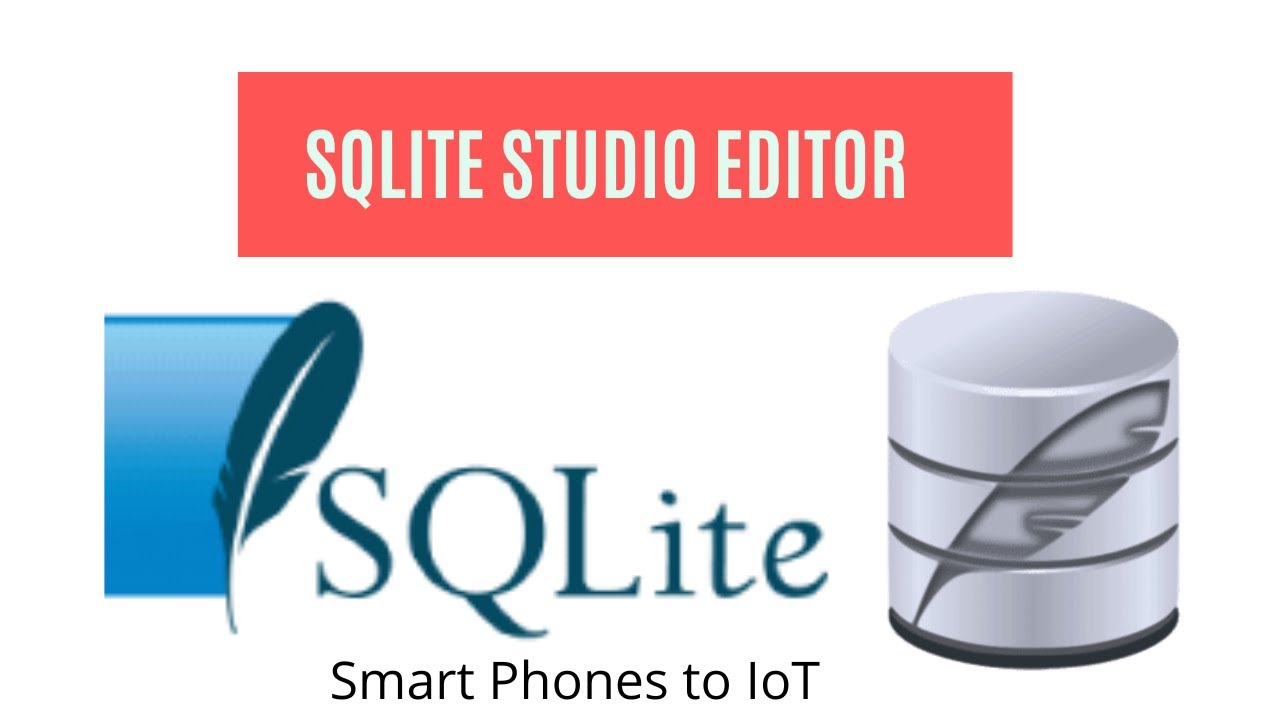 Используйте SQLite Studio и его редактор SQL