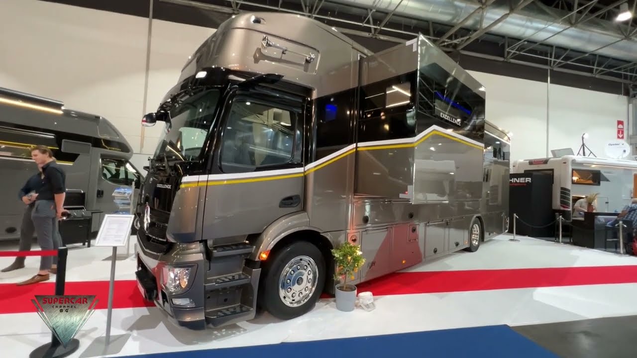 2023 RJH Excellence Reisemobil Interior and Exterior Walkaround Dusseldorf Caravan Salon 2022