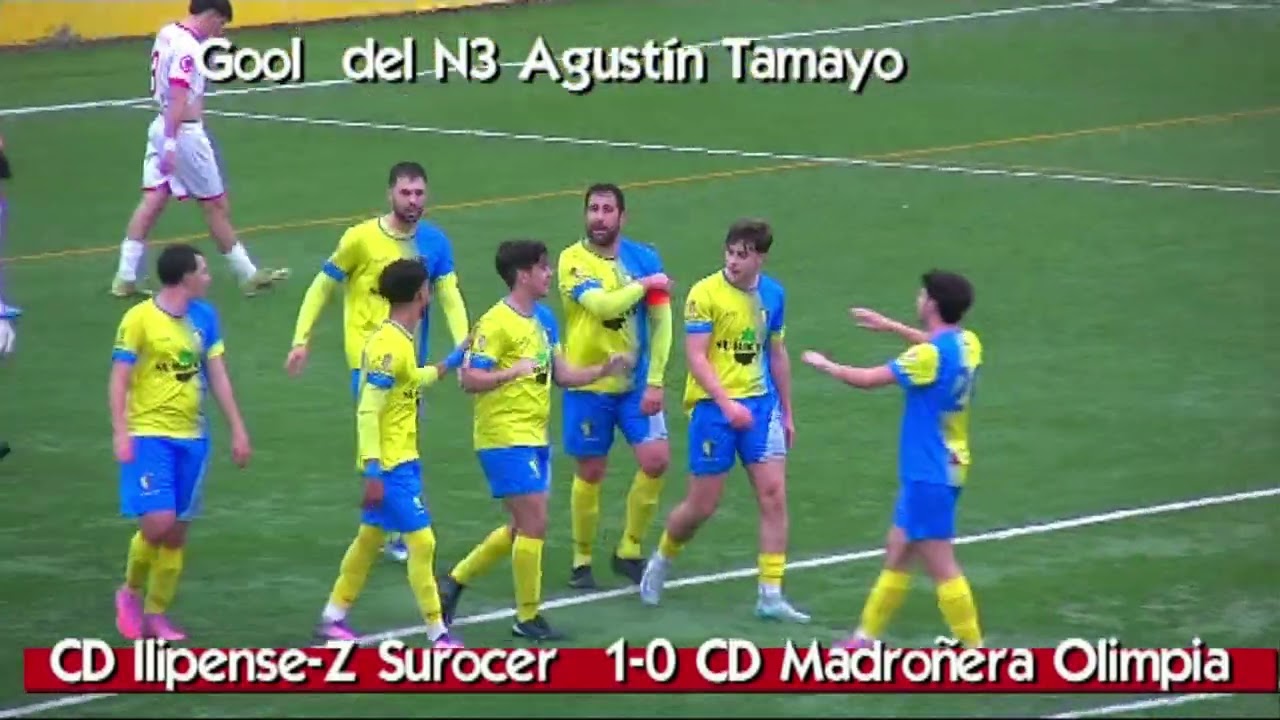 2ª DIVISION EXTREMEÑA G2 J16 CD ILIPENSE-Z SUROCER 2-0CD MADROÑERA OLIMPIAC 01-02-2026