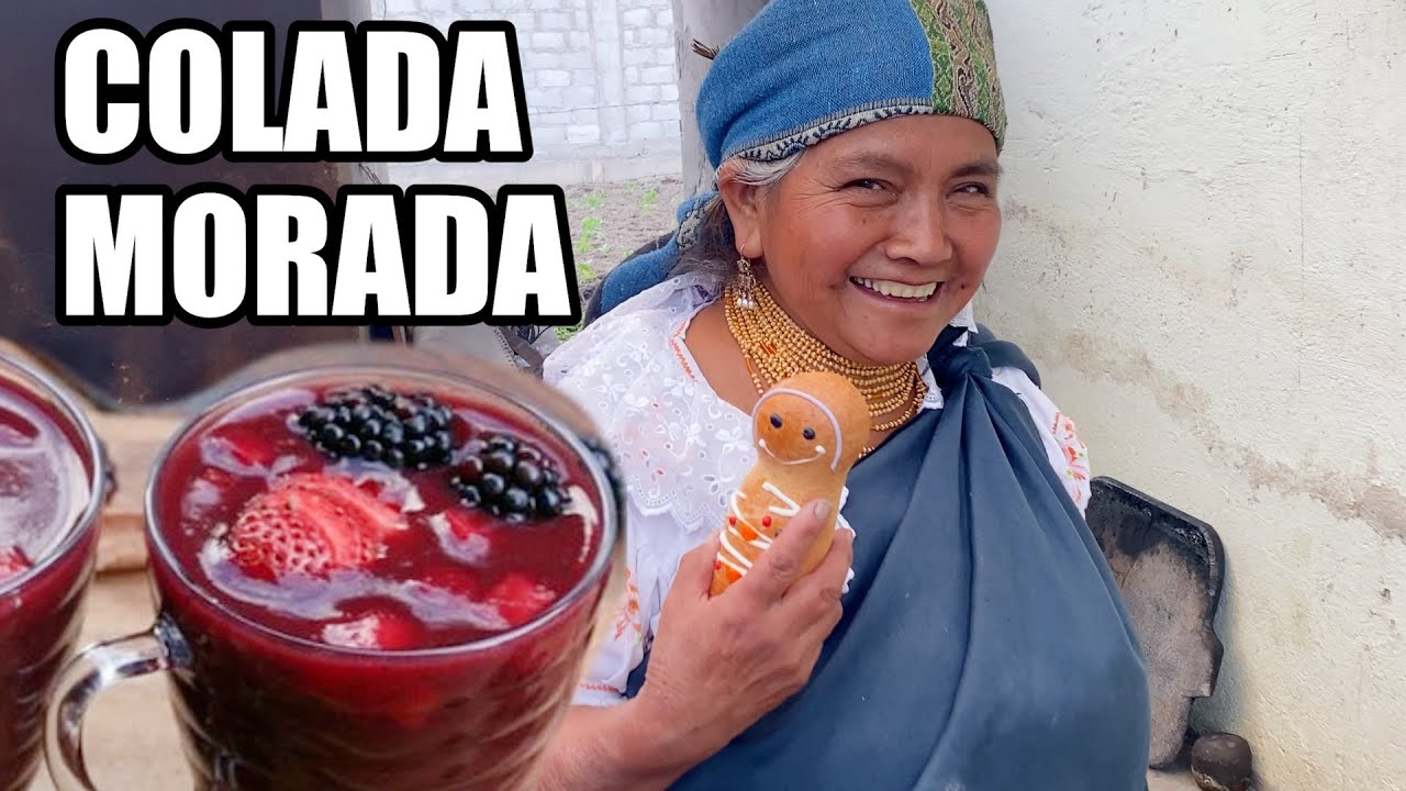 Deliciosa Colada Morada como prepararlo para el 2 de Noviembre MAMÁ JOSEFA