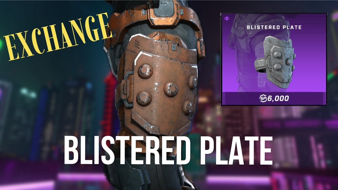Blistered Plate - Brute Leg Armour - Halo Infinite Exchange