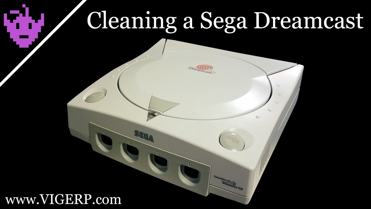 Cleaning a Dreamcast