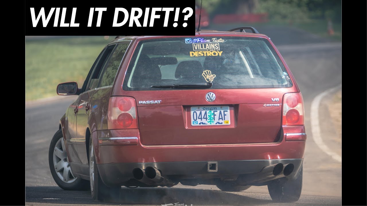 Drifting a PASSAT WAGON + TANDEMS!