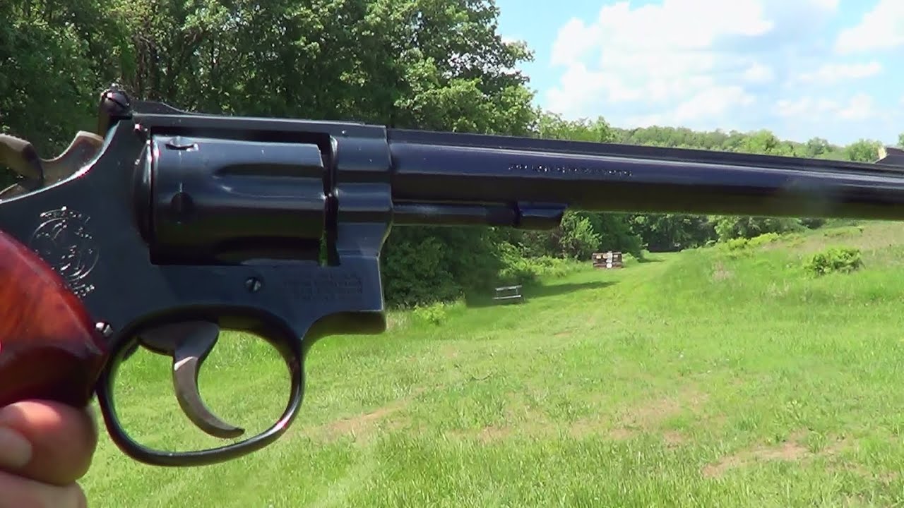 Smith & Wesson Model 17 At 100 Yards