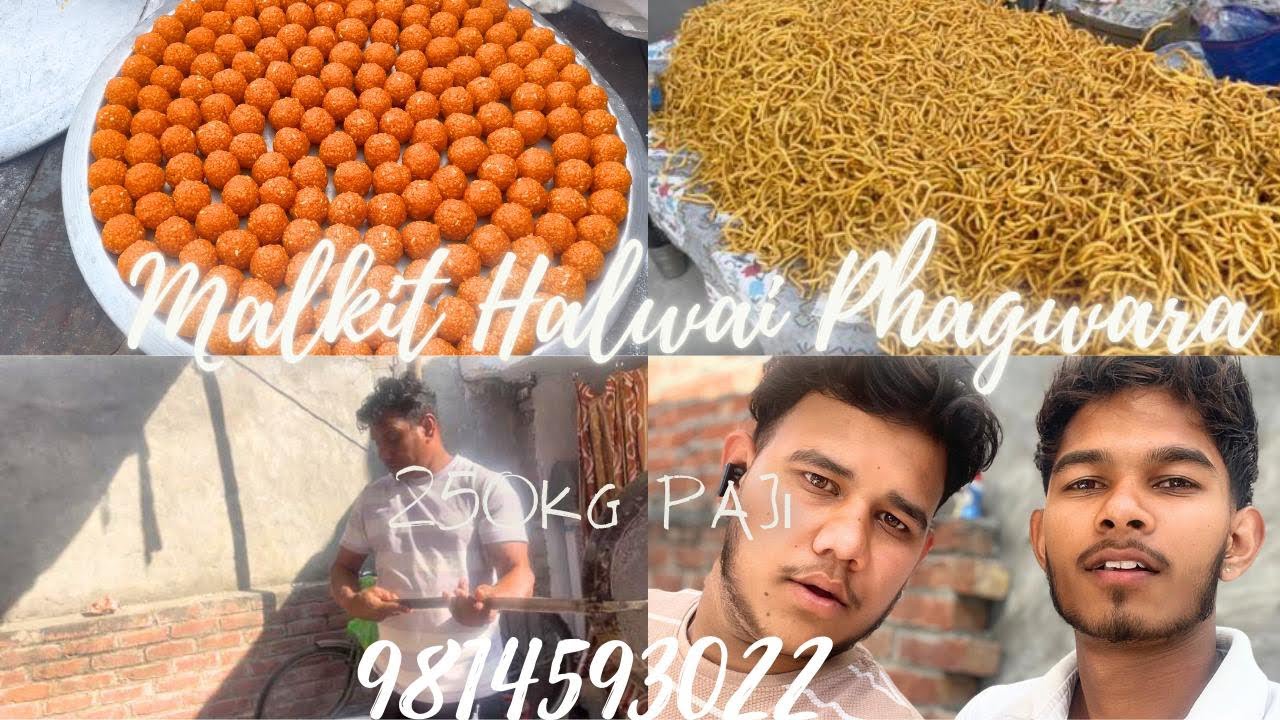 250 kg Paji Malkit Halwai Phagwara 9814593022 #vlog #morning #1million 
