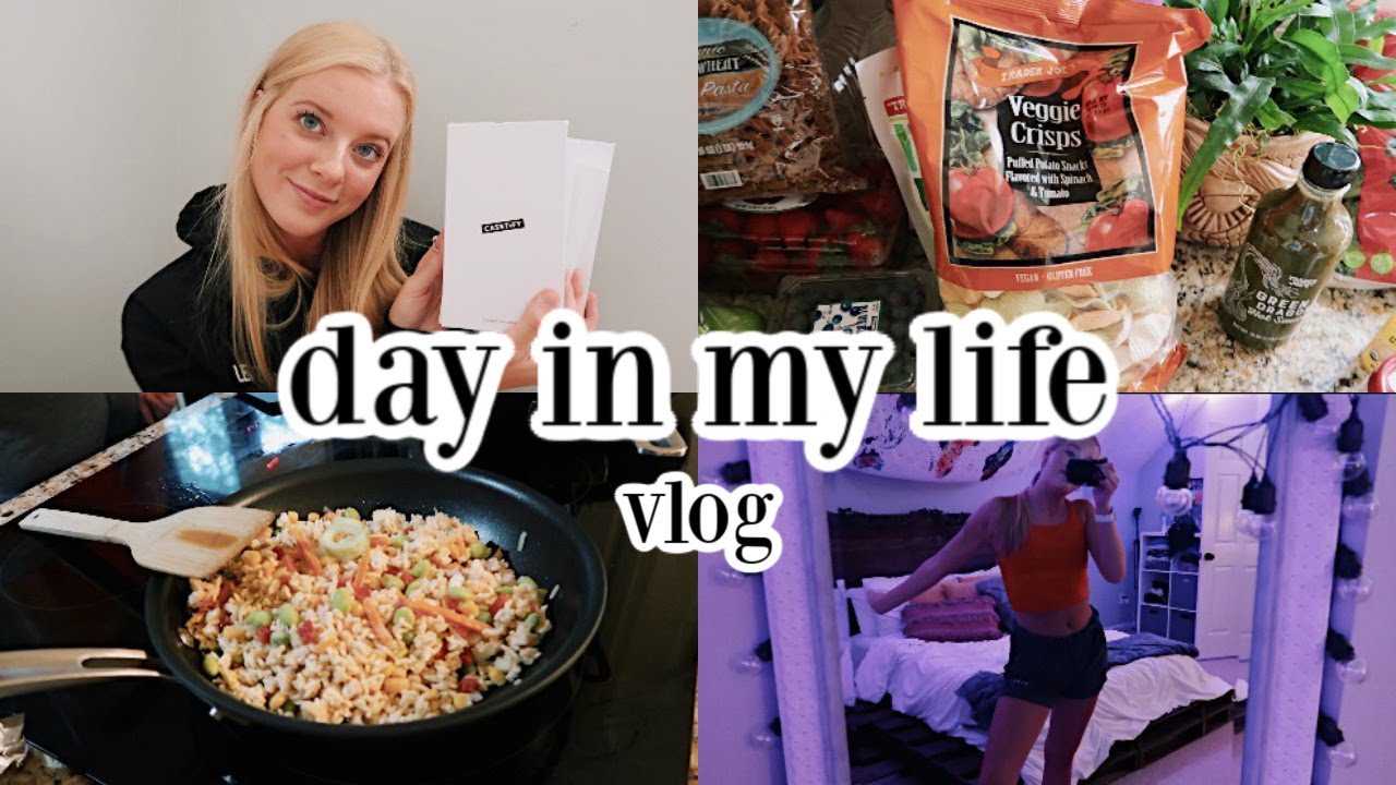 day in my life: grocery haul, cleaning, and unboxing!