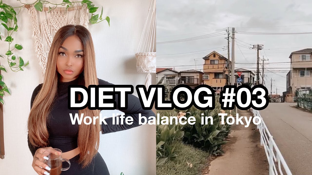 DIET VLOG #03 | WORK LIFE BALANCE & HEALTHY IHERB HAUL