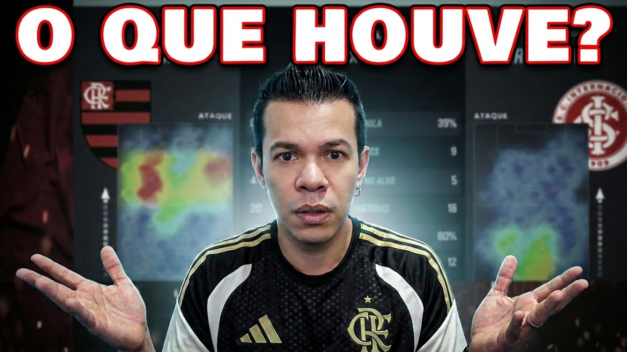 FLAMENGO 1x1 INTERNACIONAL - O QUE ESTÁ ACONTECENDO COM O FLAMENGO?