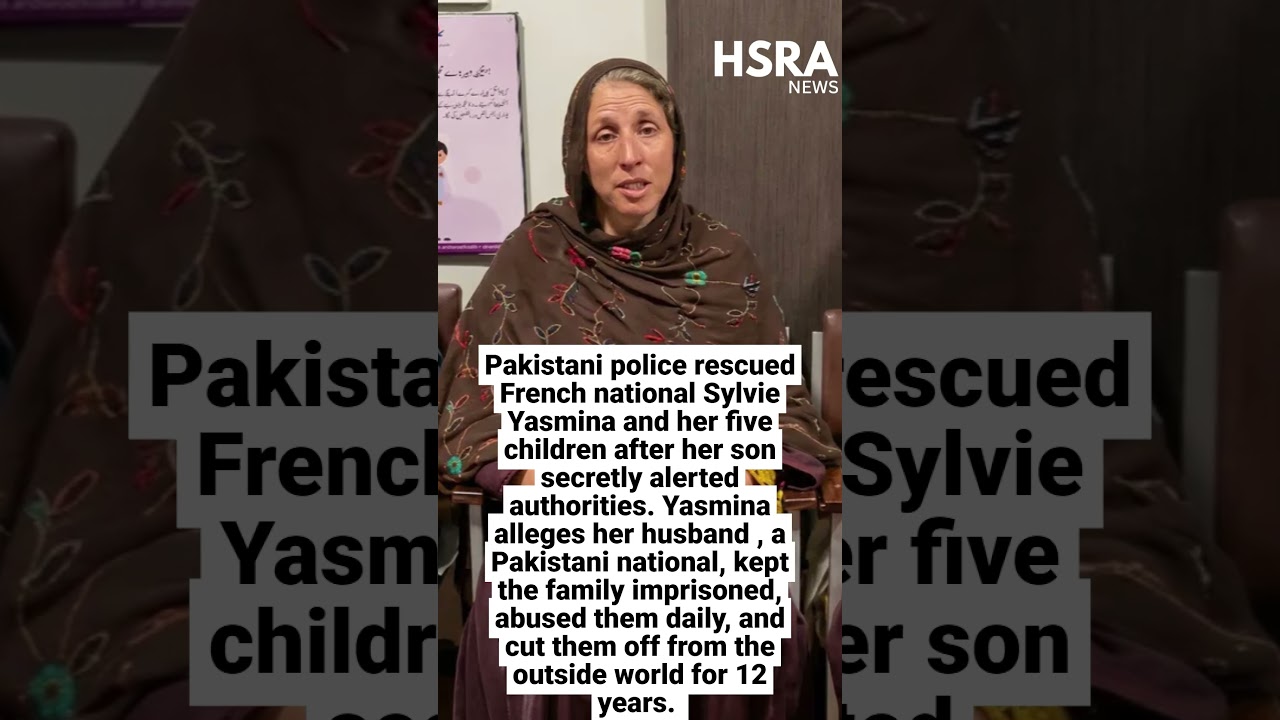 French Woman And Her 5 Children Rescued In Pakistan After 12 Years Captivity #shorts #breakingnews