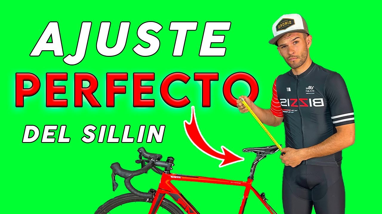 Como AJUSTAR el SILLIN de una BICICLETA [CORRECTAMENTE ✅]
