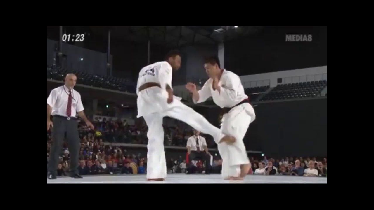 Mikio Ueda (Japan) vs Robert Tewera (New Zealand) /Wazari