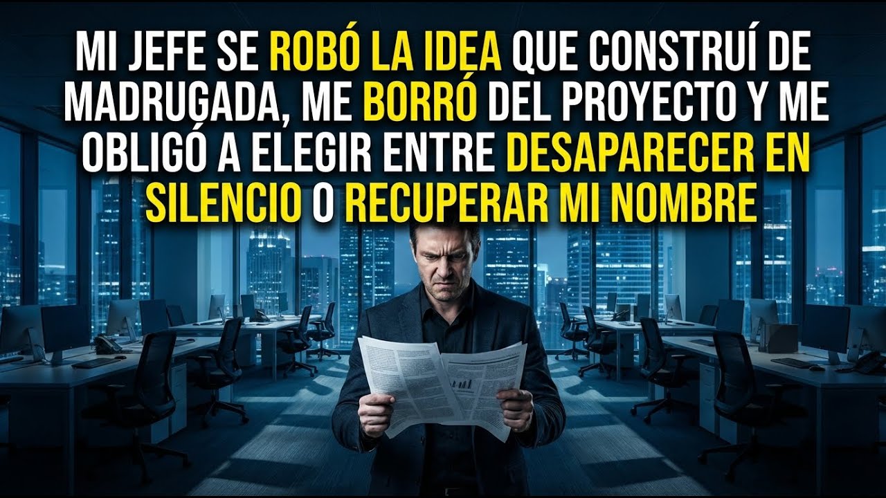 Me robaron mi idea en el trabajo… y esta fue la consecuencia que nadie vio venir