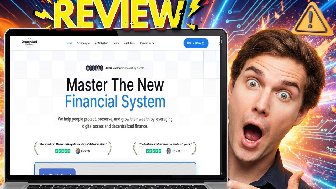 Decentralized Masters Review 2026 &ndash; DeFi Course Scam or Real Deal?