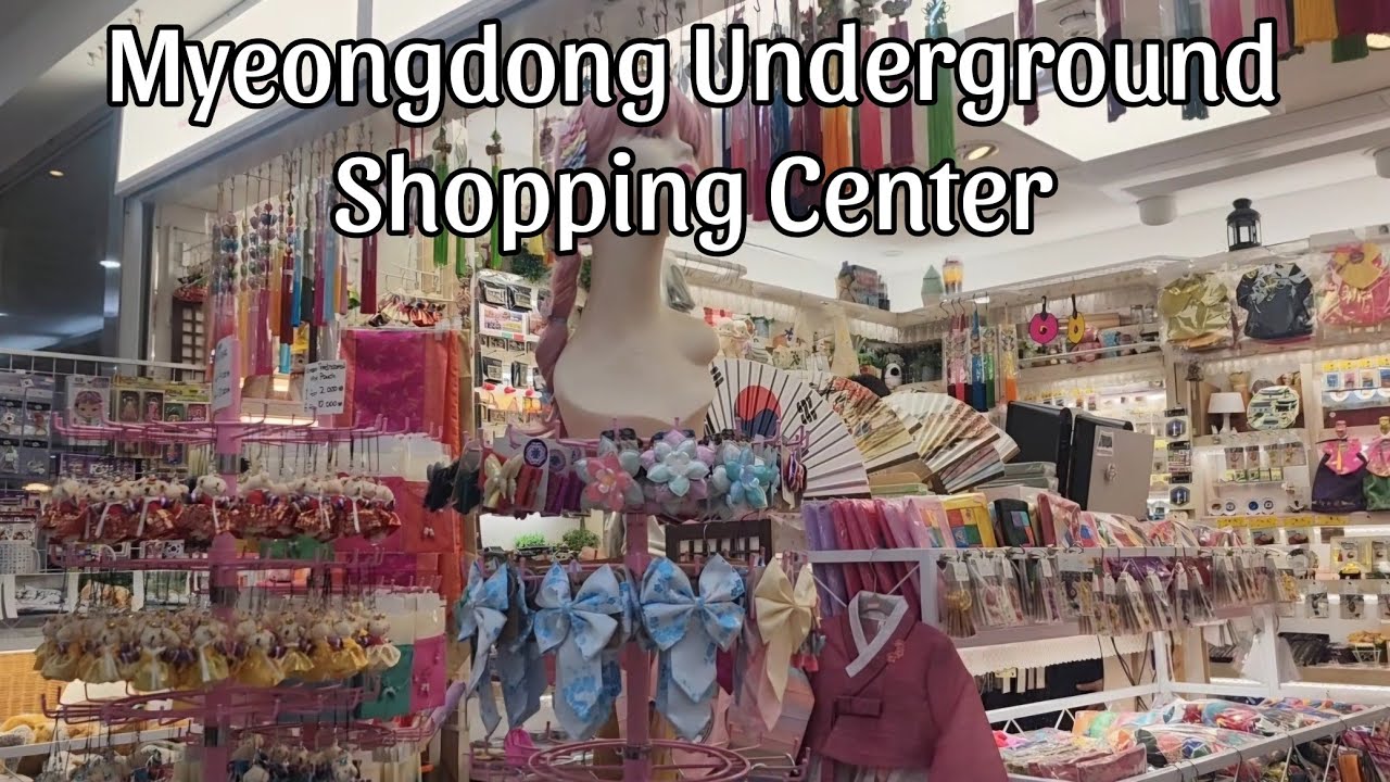 Myeongdong Seoul Famous Underground Shopping Center//Myeongdong Station @jllifestyle