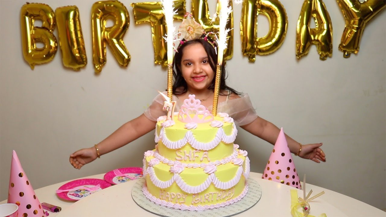 حفلة عيد ميلاد شفا !!🎂 ! happy birthday party