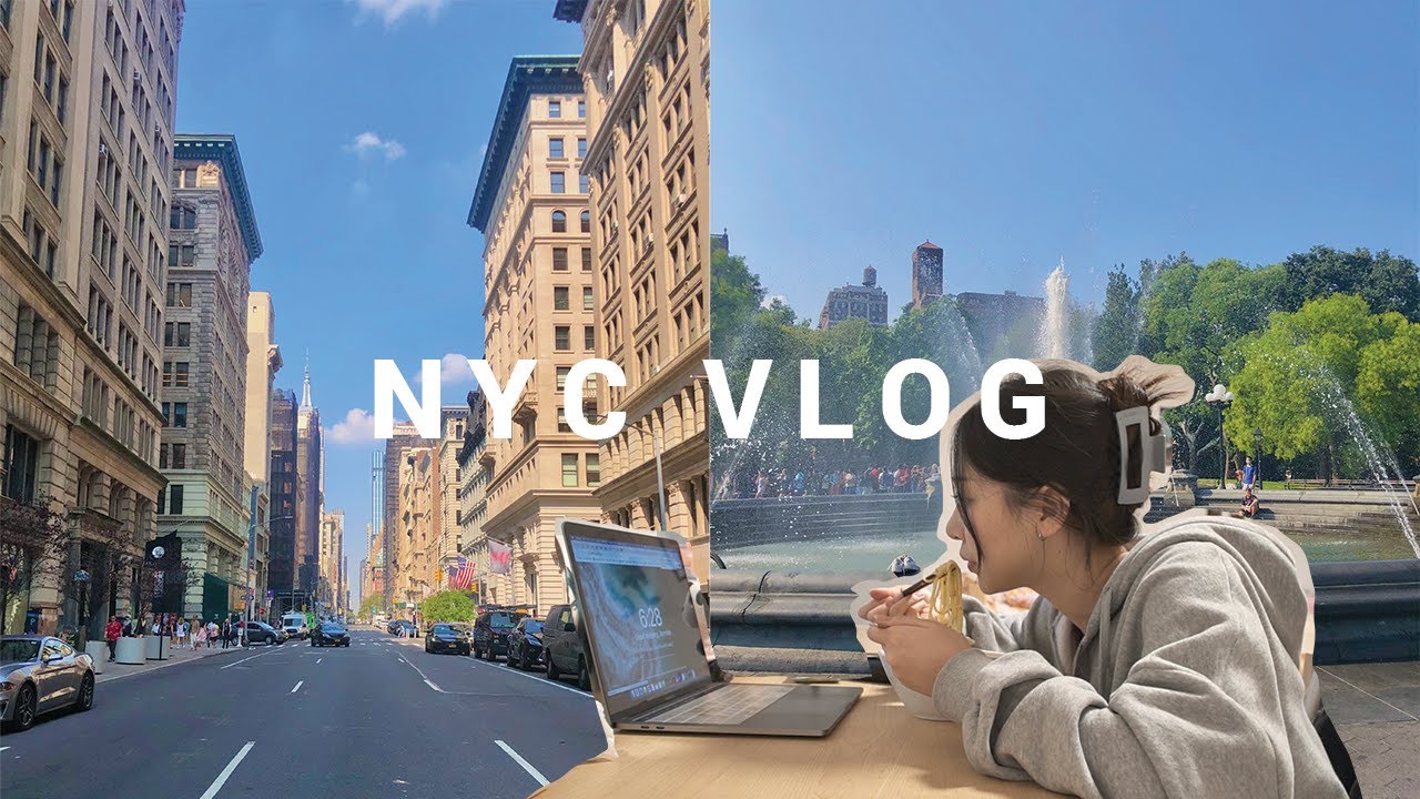 NYC vlog | moving to nyc for parsons / walking around in nyc / cooking in dorm / going to the MET