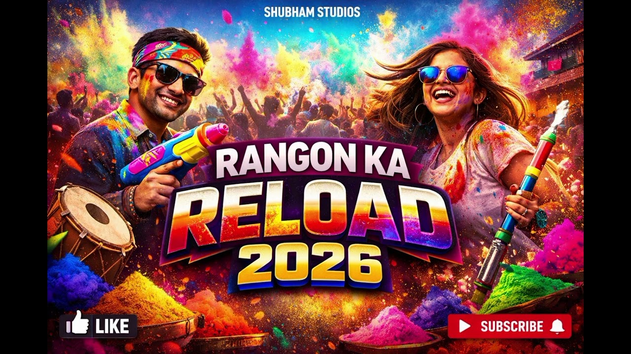 Rangon Ka Reload 2026 | New Trending Holi Rap Song 2026 | Shubham Studios