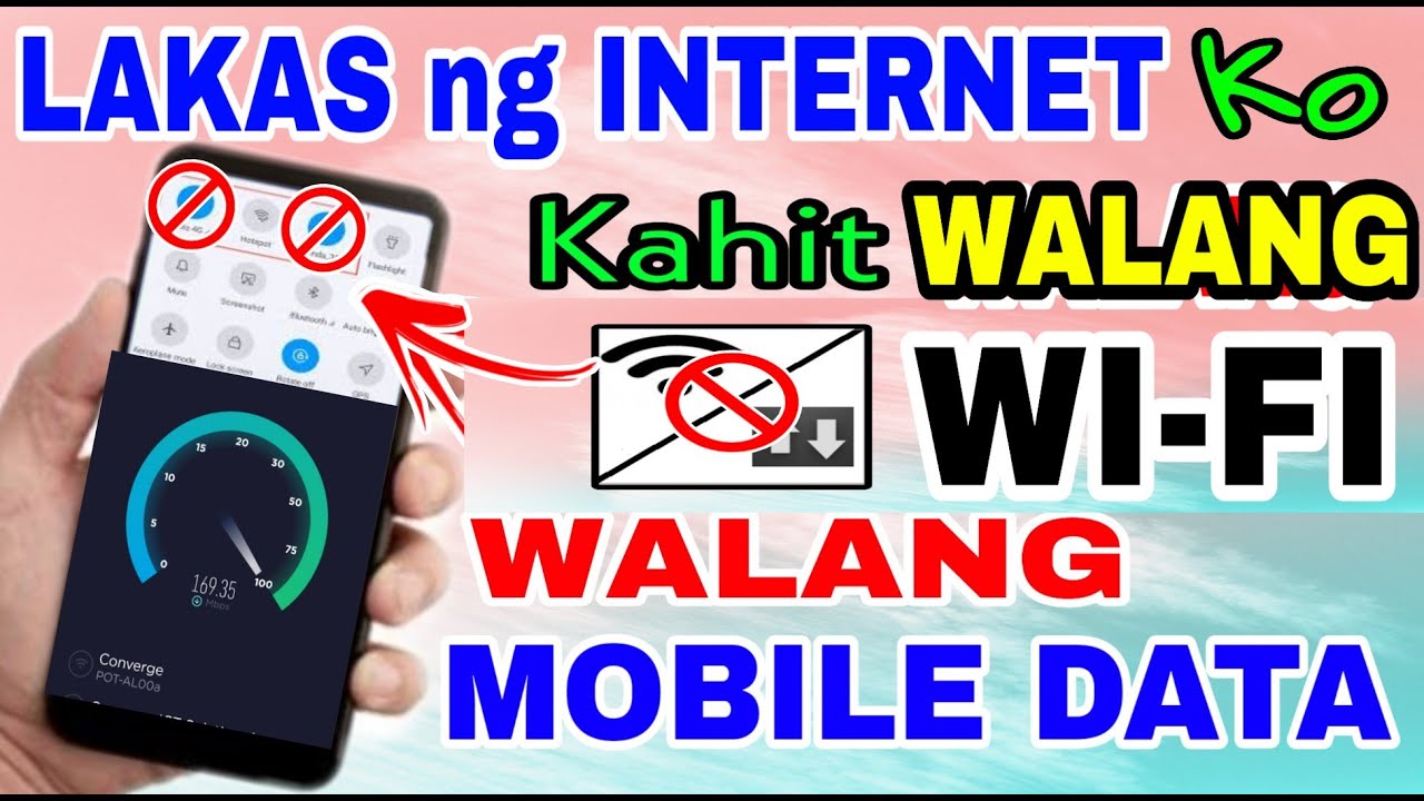 SOBRANG LAKAS  ANG INTERNET KAHIT WALANG WIFI | WALANG MOBILE DATA | GOODBYE LAG SA MOBILE LEGEND