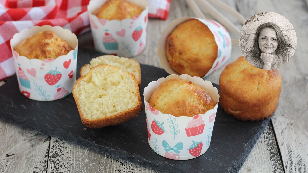Muffin allo yogurt, ricetta facile e veloce