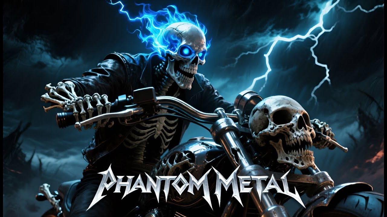 AI Metal Anthem | Phantom Chrome (Эпическая песня Ghost Biker)