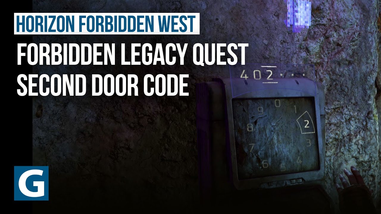 Horizon Forbidden West - Forbidden Legacy quest - What is the second door code?