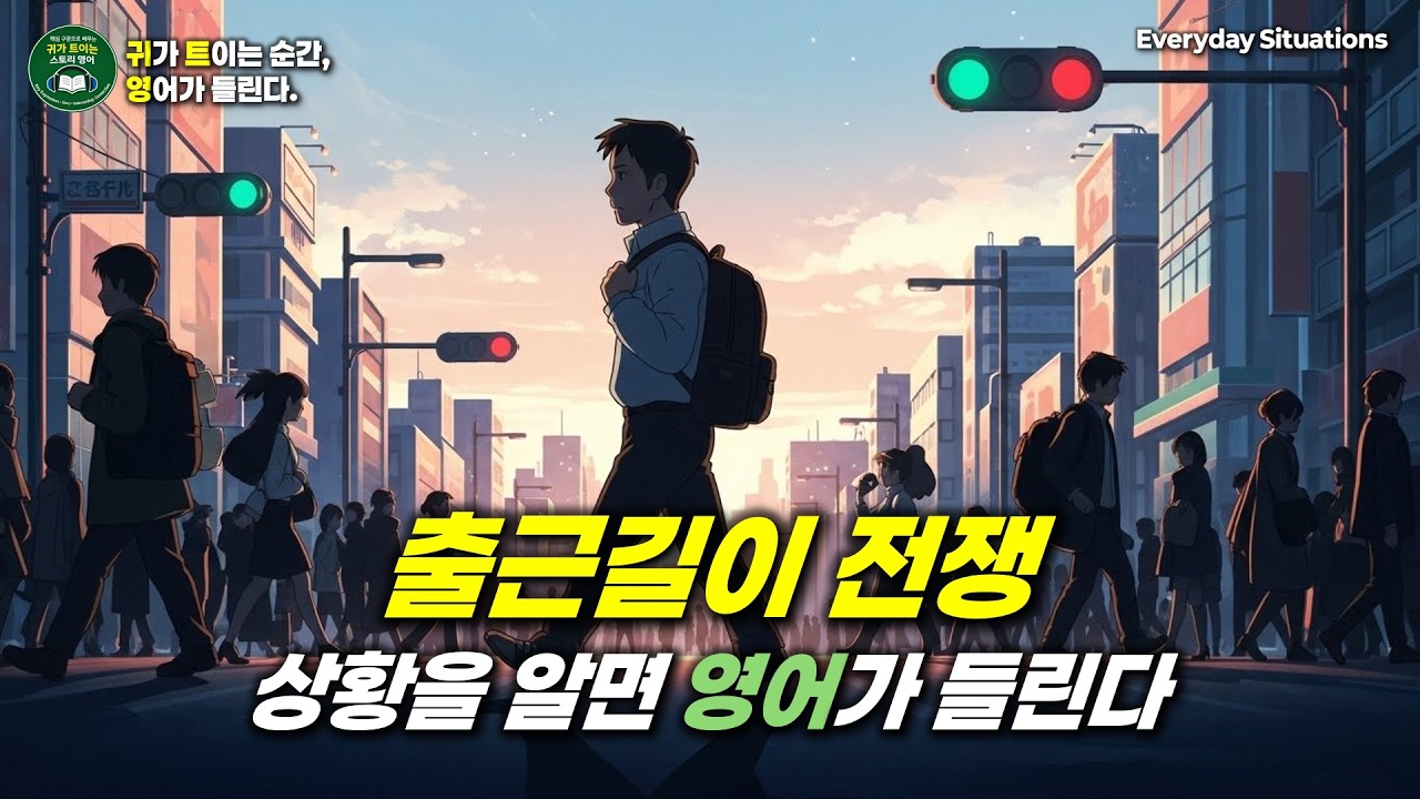영어 듣기 | 출근길은 왜 매일 전쟁 일까? (상황별 일상 영어 듣기)