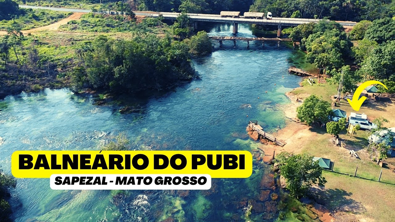 BALNEÁRIO DO PUBI - RIO PAPAGAIO EM SAPEZAL MATO GROSSO