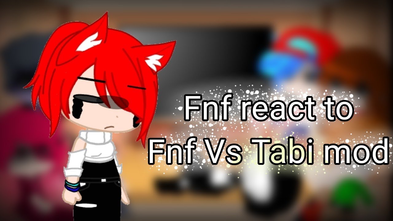 ||Fnf реагирует на мод Fnf против Tabi||(немного ленивый, потому что теряю мотивацию)||