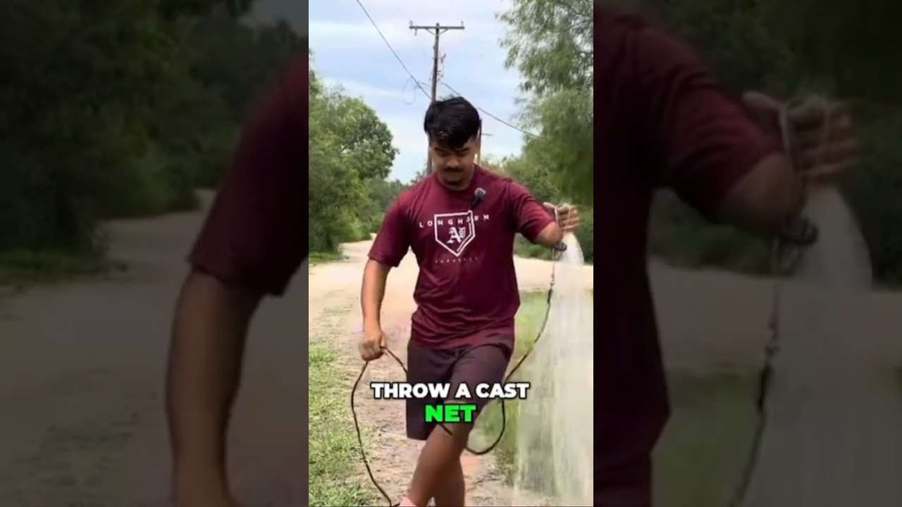 How to Throw a Cast Net (Beginner Tip 🎣) 