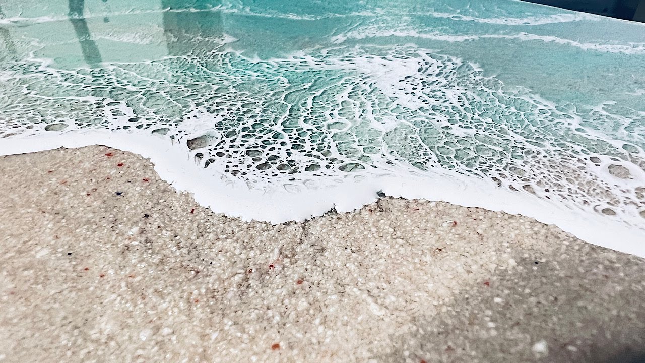【海レジンアート】”0円”でできる！？リアルな海に近づけるなら〇〇をしろ！？