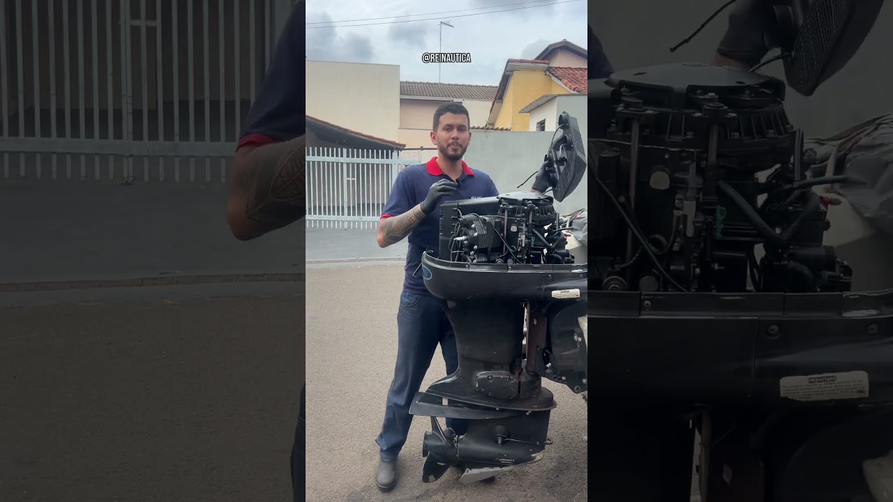Aprenda lavar seu motor do jeito certo!✅ #dica #tutorial #motordepopa #pesca #pescador #pescaria
