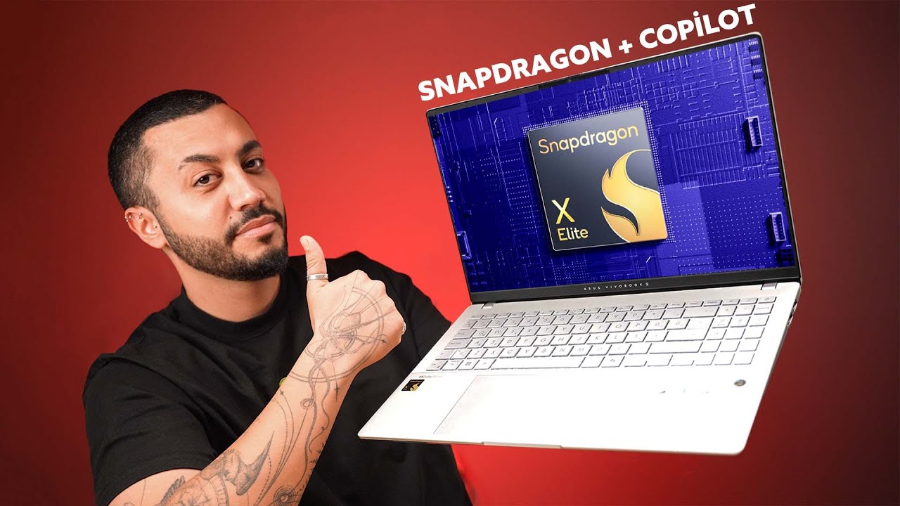 SNAPDRAGON X ELİTE İŞLEMCİLİ YAPAY ZEKALI LAPTOP !! - ASUS Vivobook S15