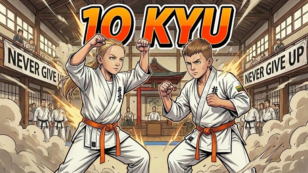 10 kyu EXAM karate kyokushin ekzaminas Klaipėda 2026