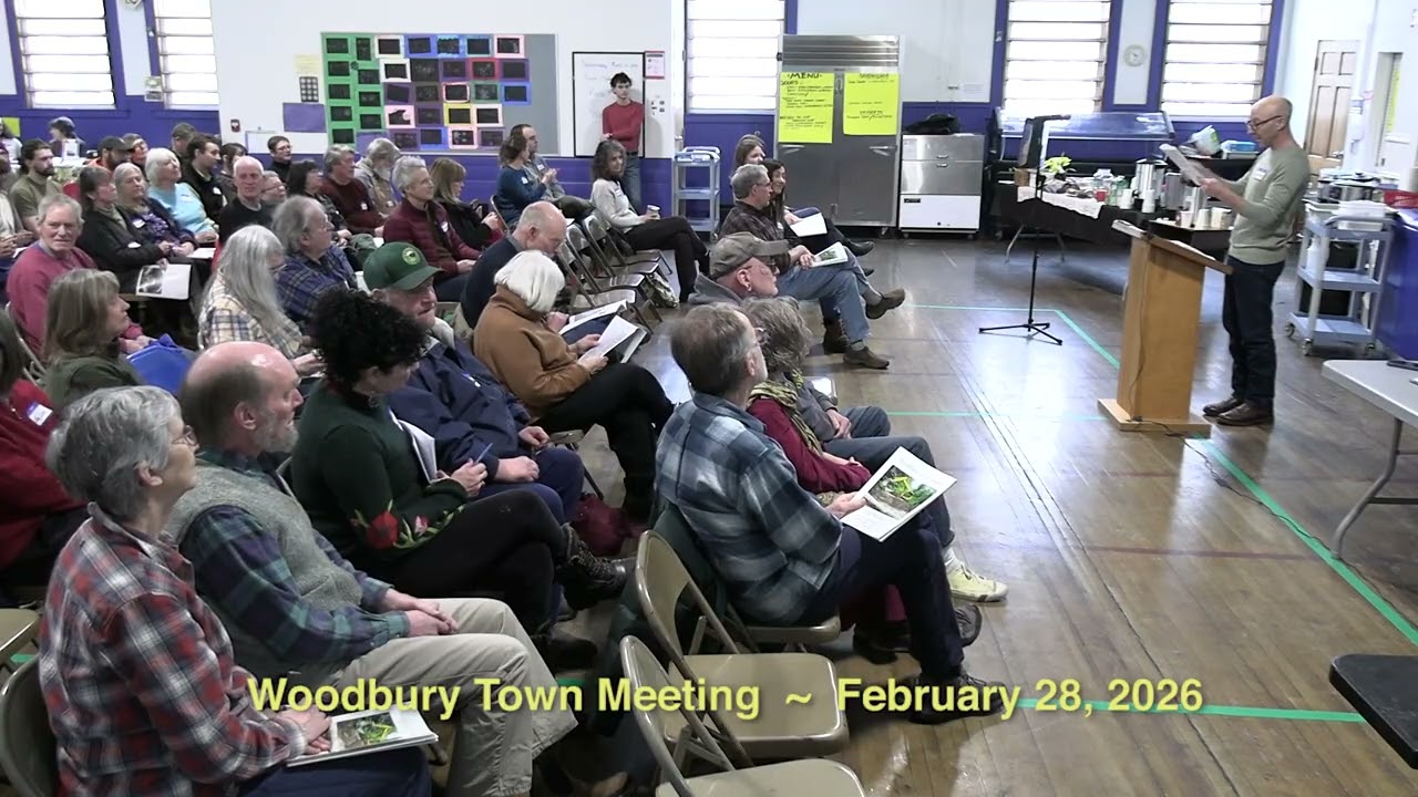 Woodbury Town Meeting—February 28, 2026
