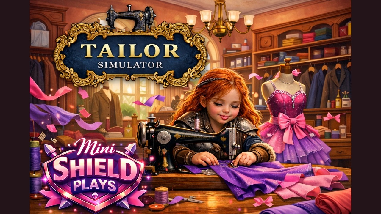 Mini Shield Plays | Tailor Simulator - Now merch and online orders!