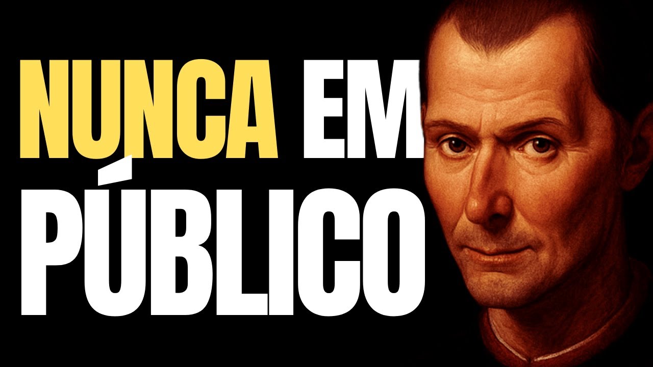 8 Coisas Que Você Nunca Deve Fazer Em Público - Maquiavel Já Alertava Sobre | Psicologia Obscura