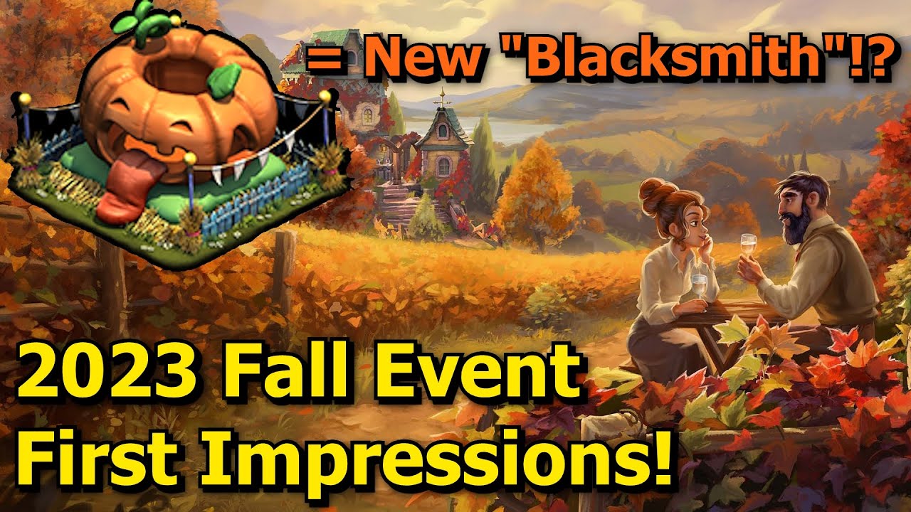 Forge of Empires: 2023 Fall Event IS OUT!! More Crazy Buildings, Revamped 