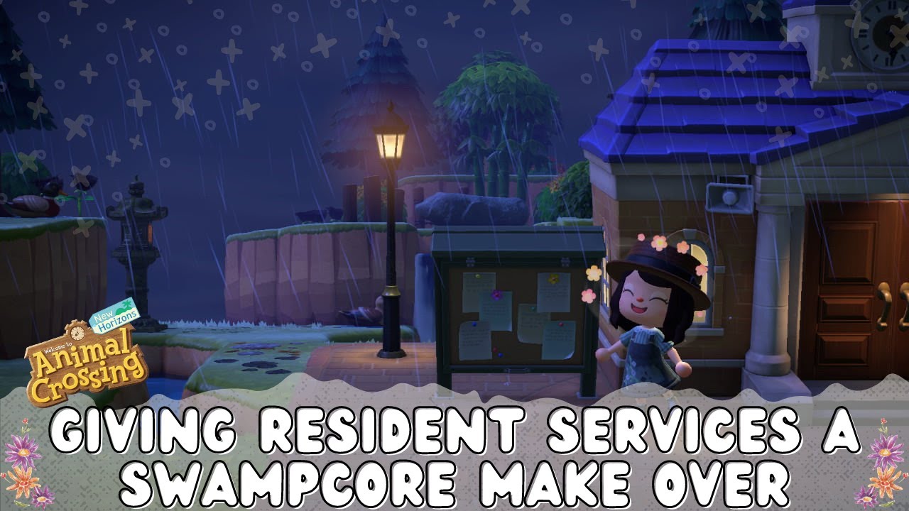 Swampcore Resident Services Speed Build // Animal Crossing: New Horizons