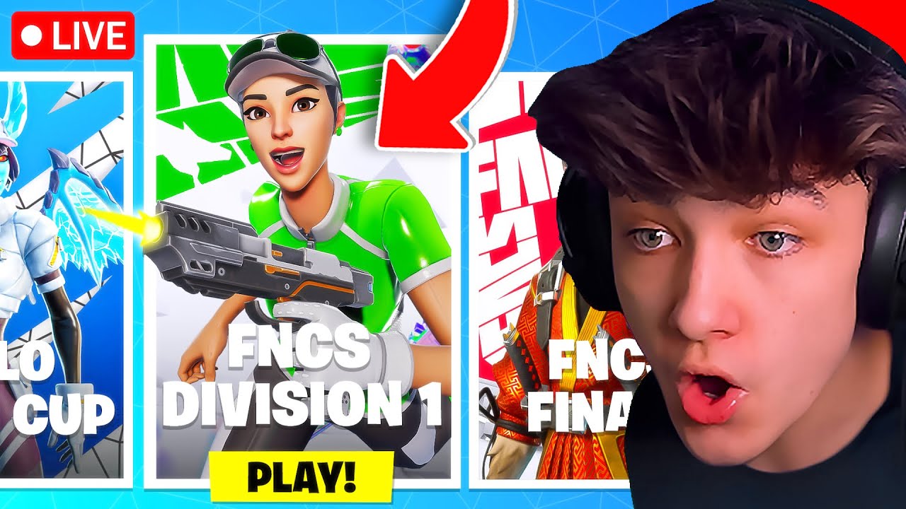 🔴LIVE! - DUO *FNCS* TOURNAMENT in FORTNITE! (Day 1)