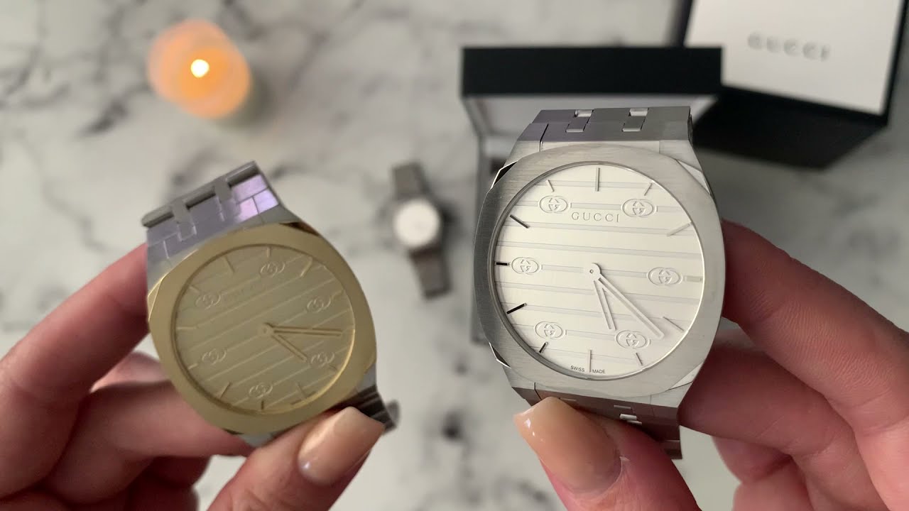 Unboxing: New GUCCI 25H Ultra Slim Watch