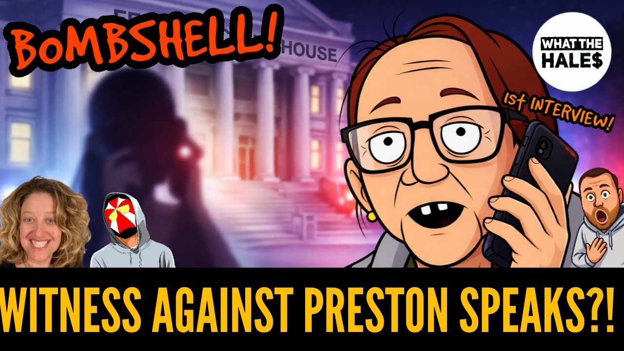 LIVE! Witness AGAINST PRESTON SPEAKS in 1st INTERVIEW! Anti Hale$ v @WhatTheHales?! Tina W Megan Fox