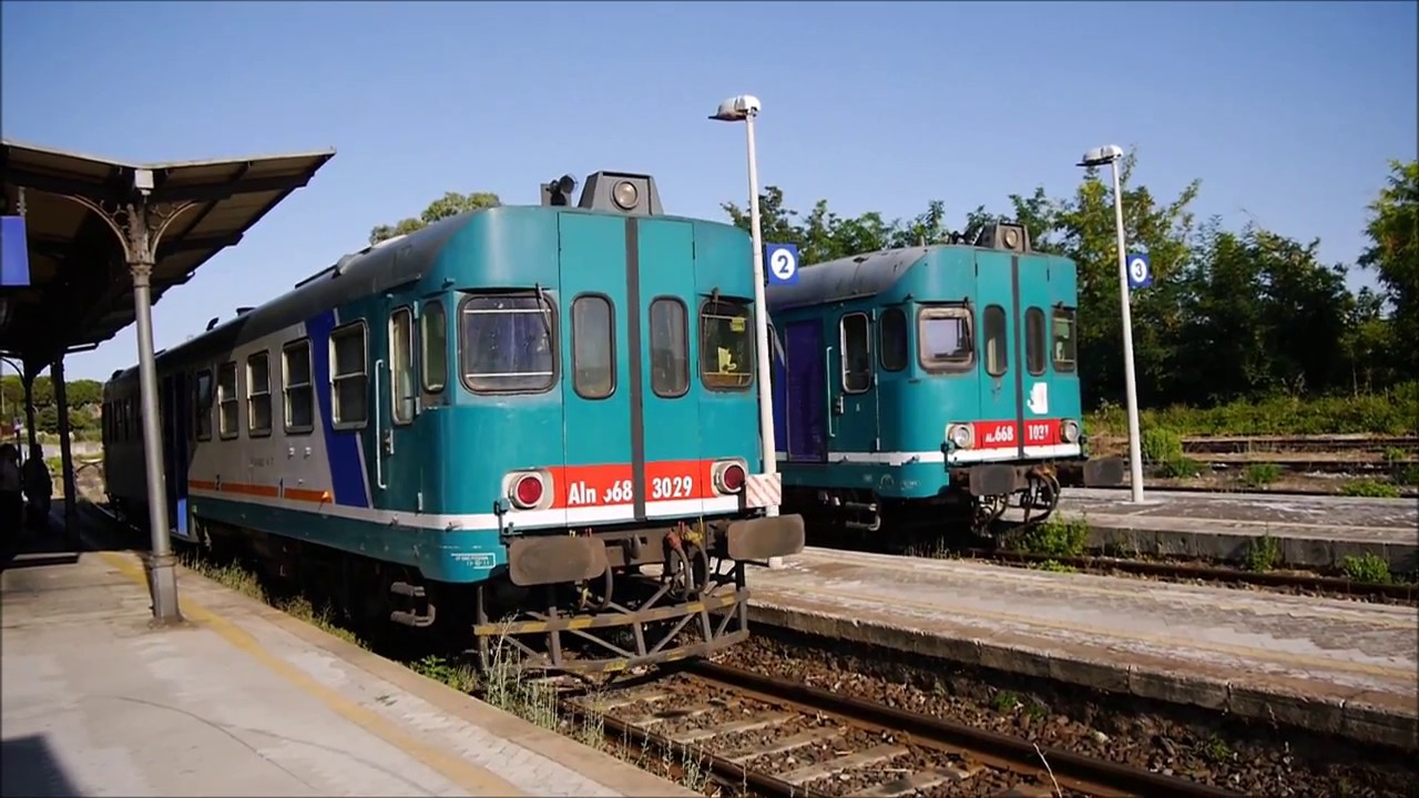 Bahn auf Sizilien - Eine Bahnfahrt von Syrakus nach Noto