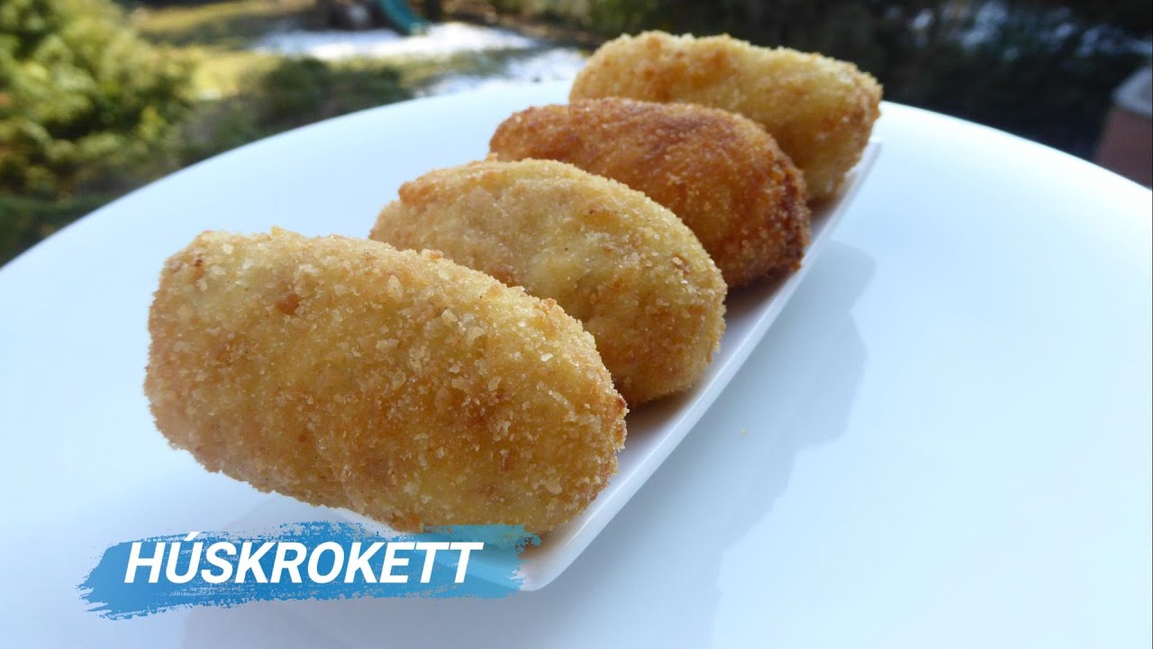 HÚSKROKETT (Croquetas de cocido), a lányom imádja - SPANYOL FALATOK ANGELLEL