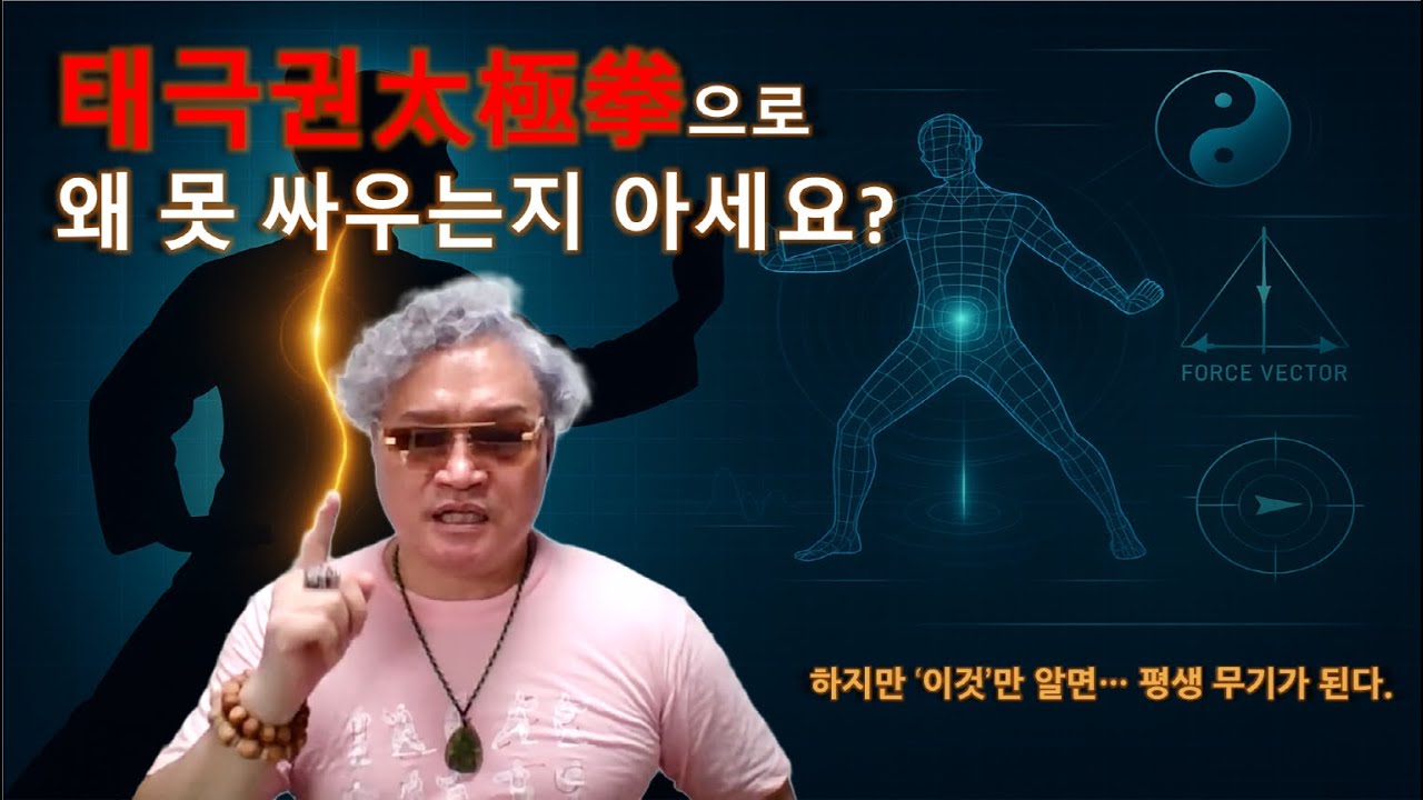 태극권太極拳으로 싸우지 마라… 대신 ‘이렇게’ 쓰면 평생 무기가 됩니다.