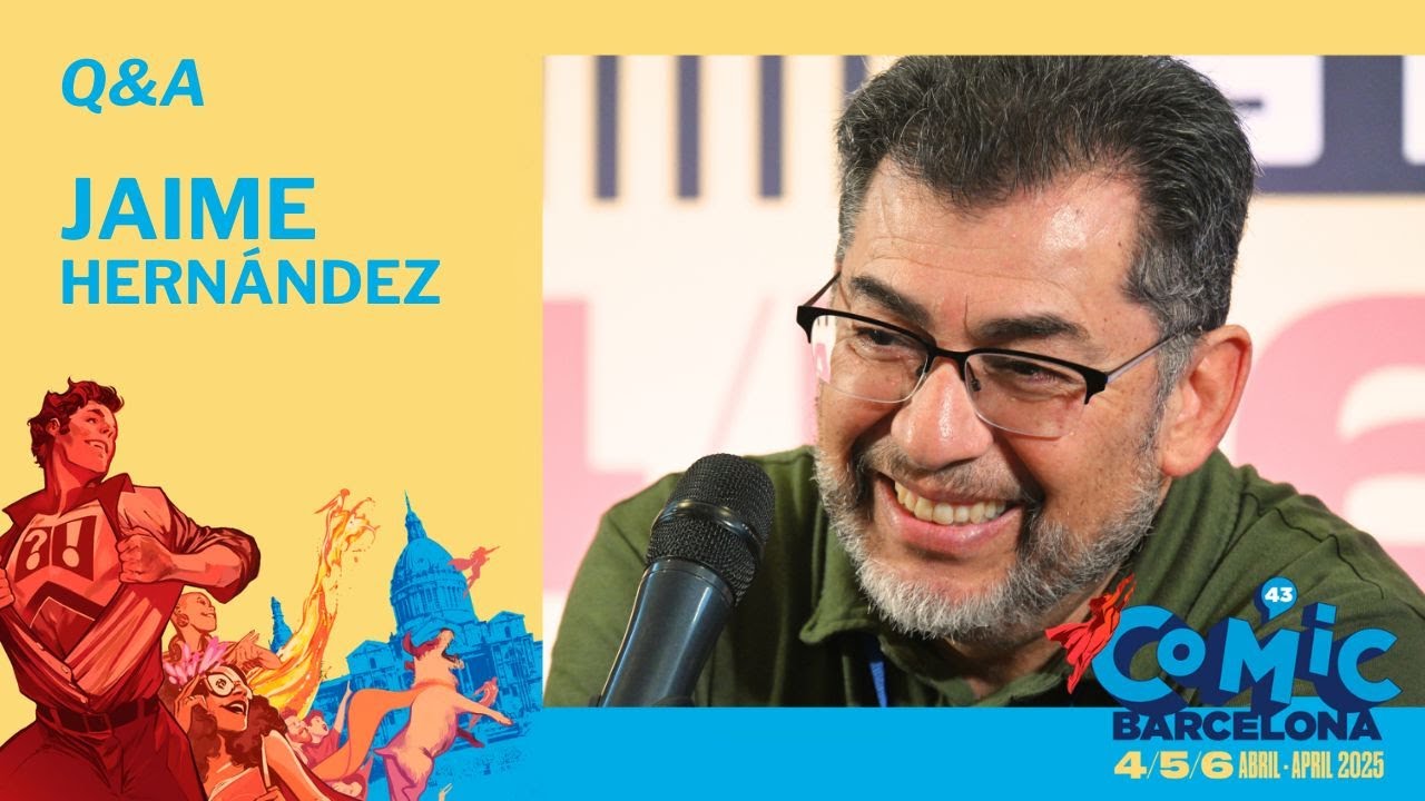 Entrevista a JAIME HERNÁNDEZ | 43 COMIC BARCELONA